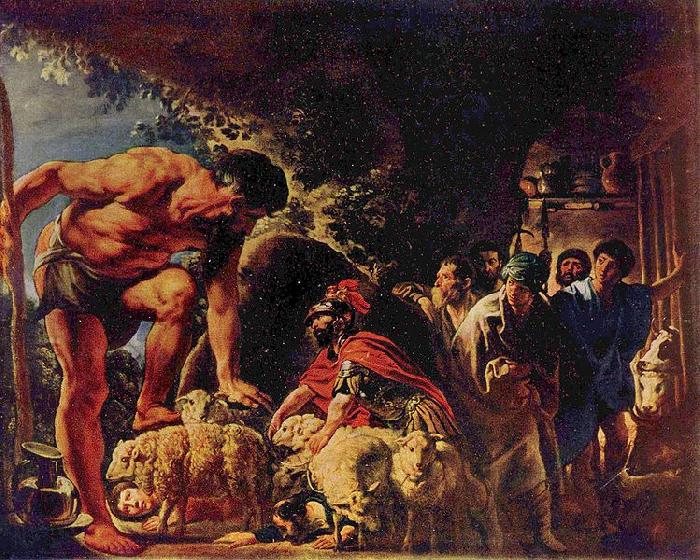 Jacob Jordaens Cave of Polyphemus Sweden oil painting art